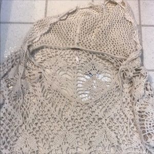 Ivory free people sweater